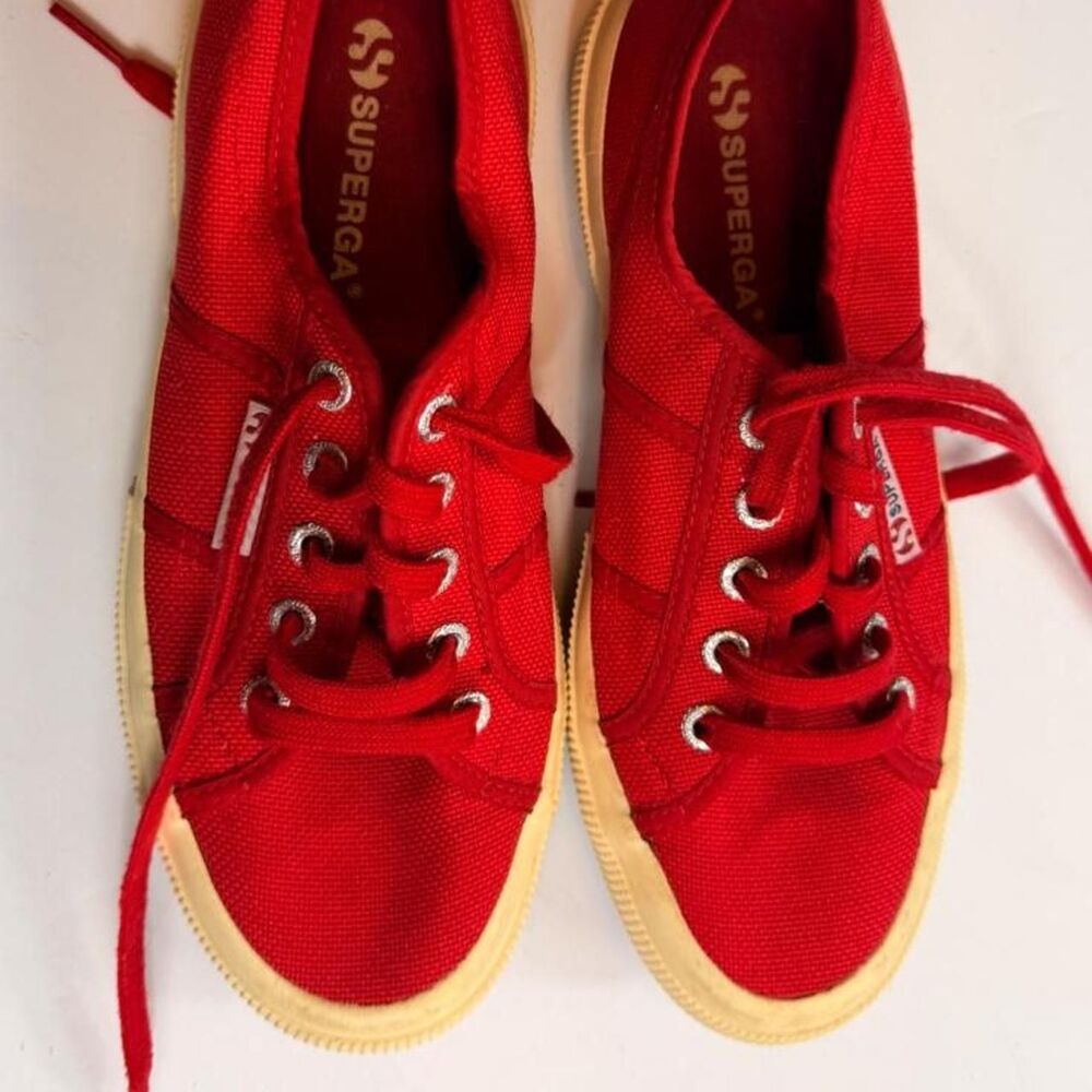 Superga Women's Red Trainers